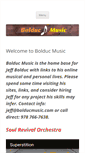 Mobile Screenshot of bolducmusic.com